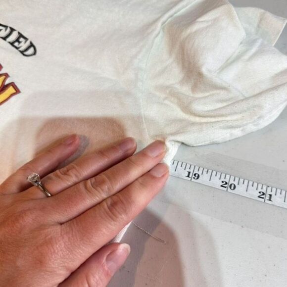 Vintage 80s Unisex Prairie Home‎ Companion Raw Bits Graphic T-Shirt White Small - Picture 6 of 7